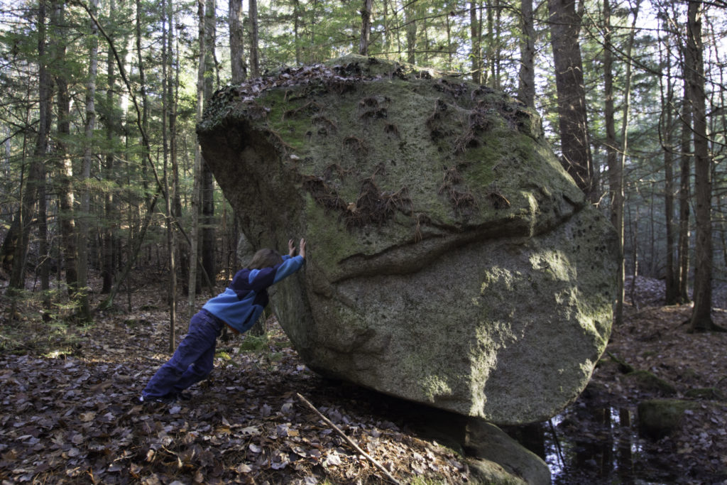 Tipping Rock with Brent