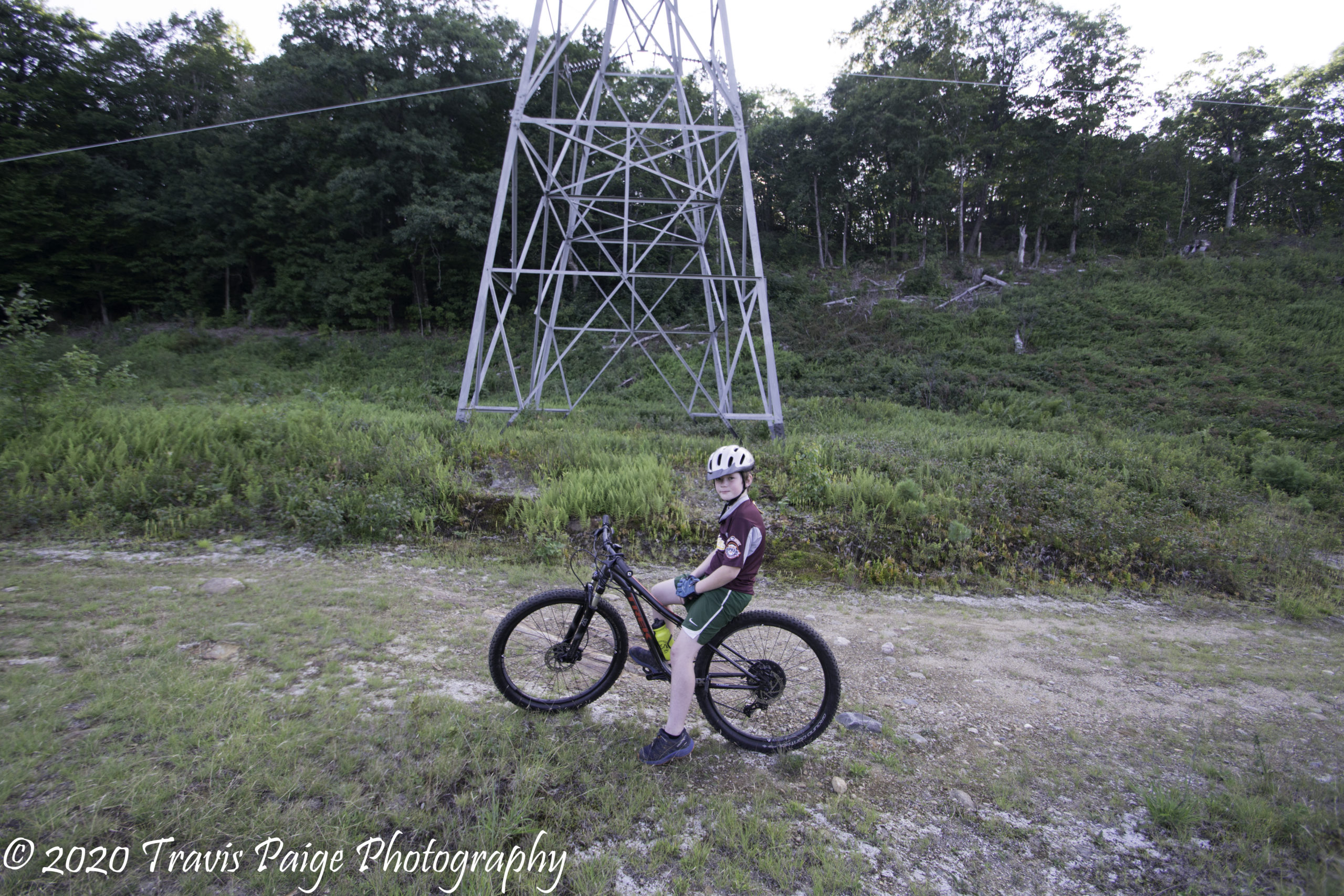 At the top of Voltage Trail-Page Hill